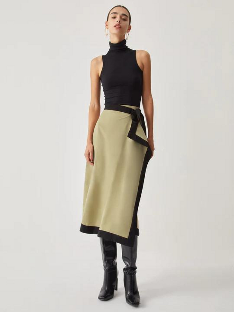 falda midi