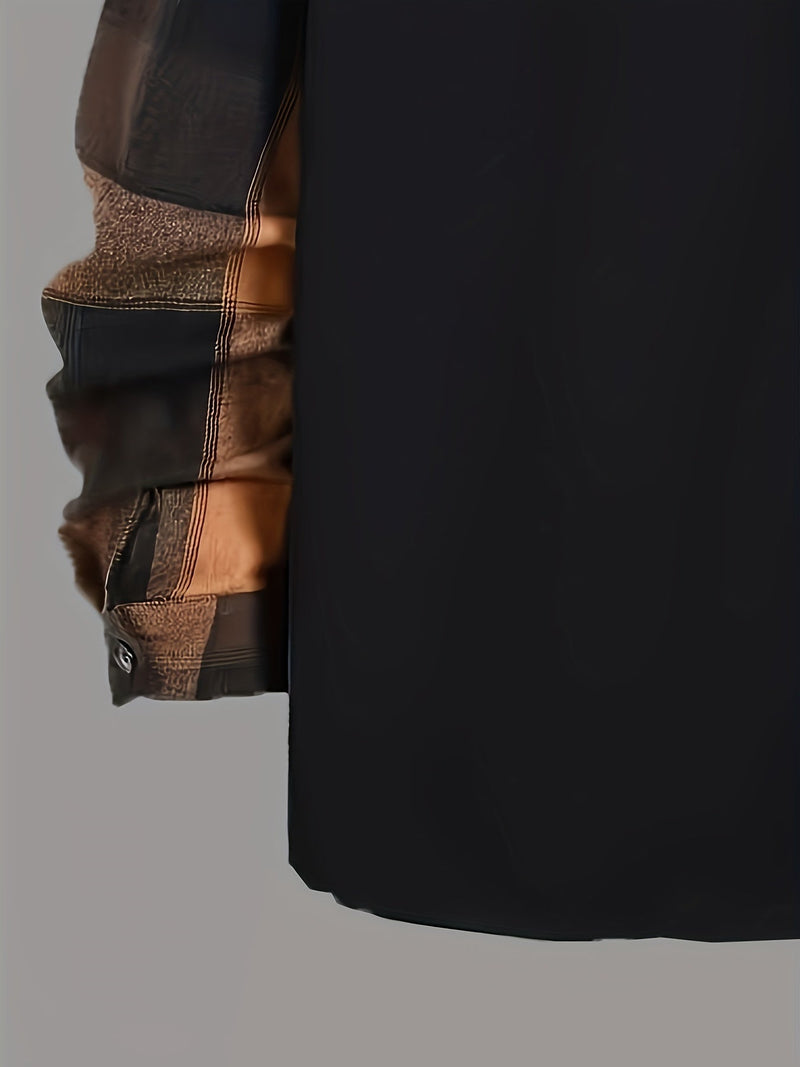 Camisa de hombre con cuello vuelto