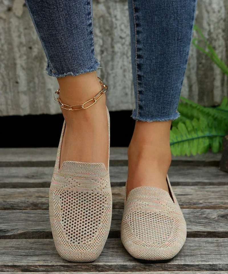 Vala – Zapatos planos cómodos de punto
