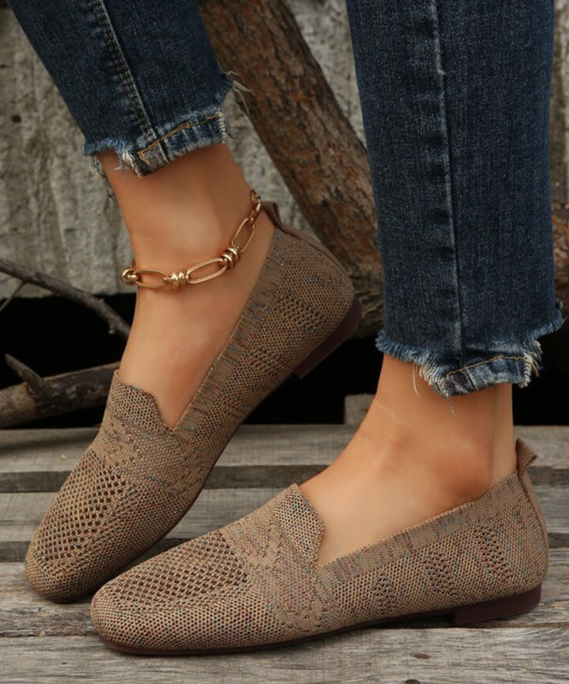 Vala – Zapatos planos cómodos de punto
