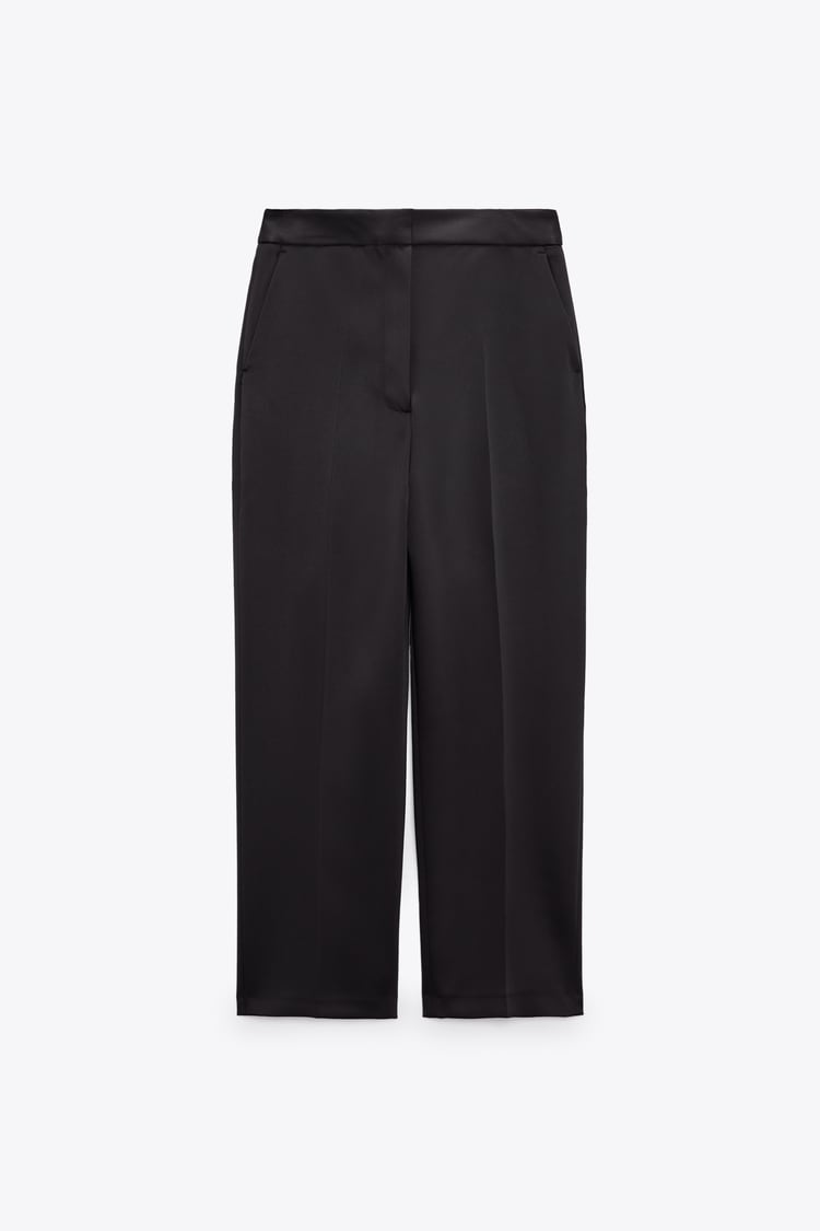 Traje pantalón y top corsé clásico de cintura alta