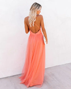 Petal Love - Maxivestido elegante cómodo para mujer